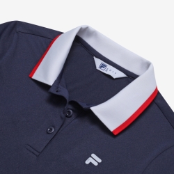 Fila Golf Pq - Naisten Poolopaita - Laivastonsininen | FI-37081